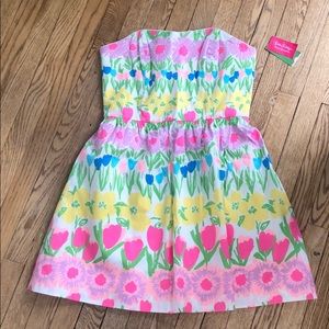 NWT Lilly Pulitzer Payton strapless dress